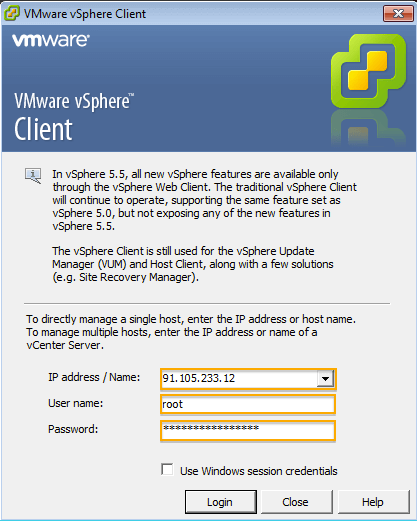 VMware ESXi Install